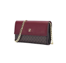 Bolsa de Ombro Serena Borgonha Venns