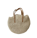 Bolsa de Ombro Boêmia Bege Hollow Venns