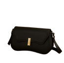 Bolsa de Ombro Elle Baguette Preto Venns