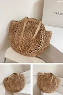 Bolsa de Ombro Boêmia Caqui Hollow Venns