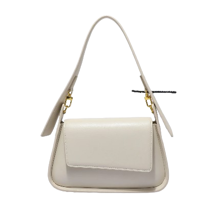 Bolsa Baguette Eveline Apricot