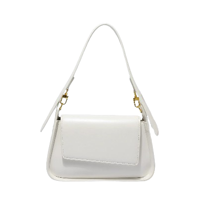 Bolsa Baguette Eveline Branco Venns