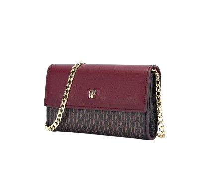 Bolsa de Ombro Serena Borgonha