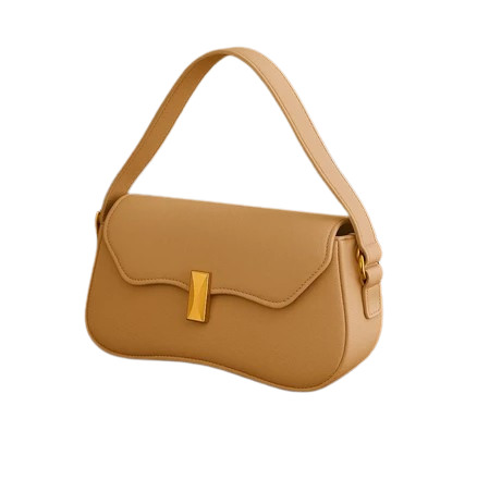Bolsa de Ombro Elle Baguette Nude Venns