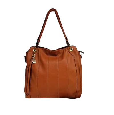 Bolsa Hobo Retro Marrom