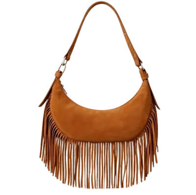 Bolsa de Mão Velvet Marrom