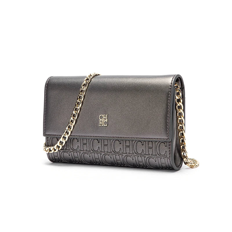 Bolsa de Ombro Serena Cinza