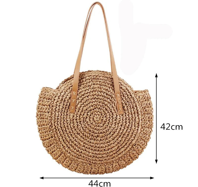 Bolsa de Ombro Boêmia Caqui Hollow