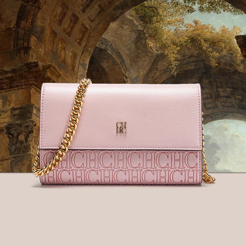 Bolsa de Ombro Serena Rosa