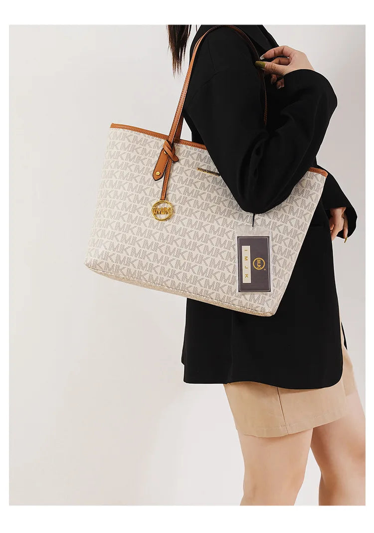 Bolsa Sacola Monocromática Off-white