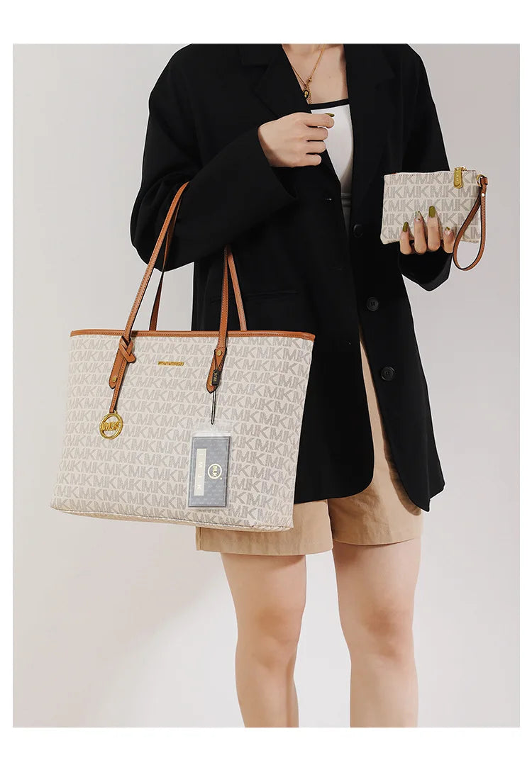 Bolsa Sacola Monocromática Off-white
