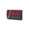 Bolsa de Ombro Serena Borgonha
