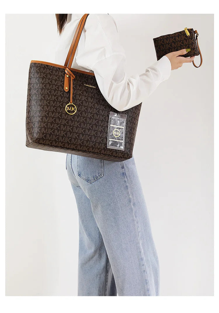 Bolsa Sacola Monocromática Café Venns