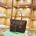 Bolsa Sacola Monocromática Café