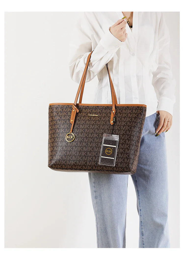 Bolsa Sacola Monocromática Café Venns