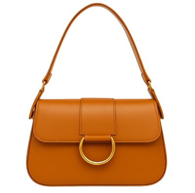 Bolsa de Ombro Touch Marrom