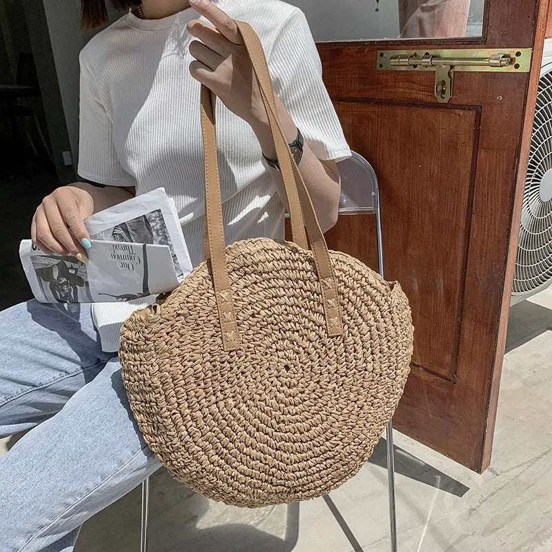 Bolsa de Ombro Boêmia Caqui