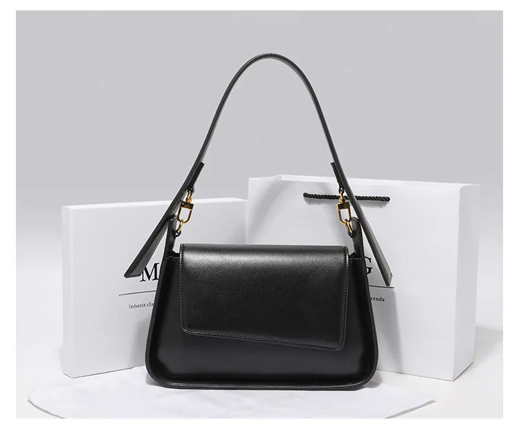 Bolsa Baguette Eveline Preto