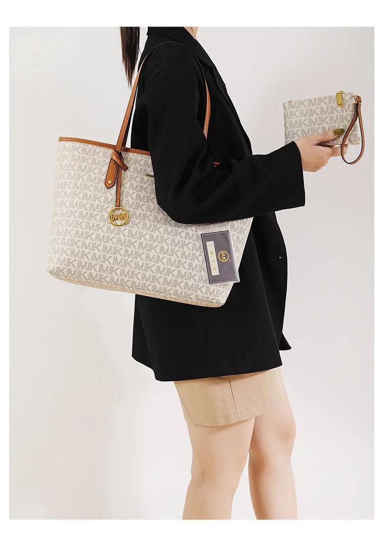 Bolsa Sacola Monocromática Off-white