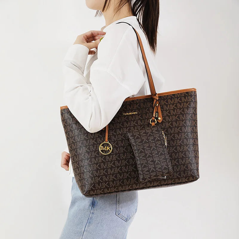 Bolsa Sacola Monocromática Café