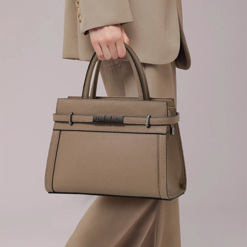 Bolsa de Ombro Siena Caramelo