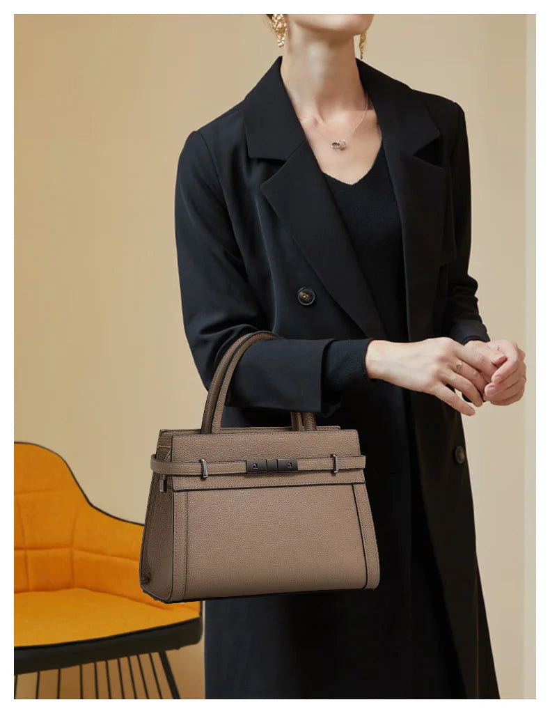 Bolsa de Ombro Siena Caramelo