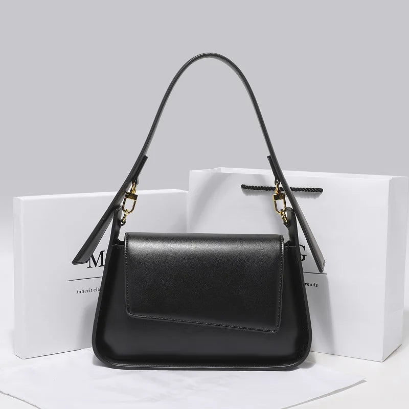 Bolsa Baguette Eveline Preto