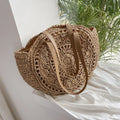 Bolsa de Ombro Boêmia Caqui Hollow