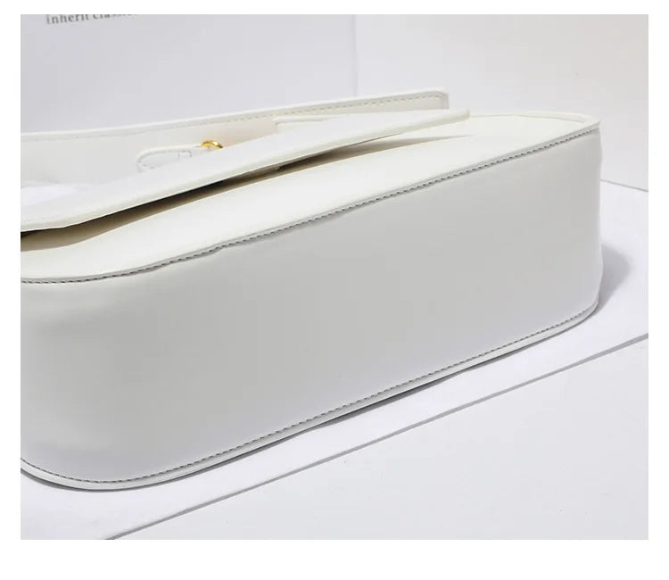 Bolsa Baguette Eveline Marrom