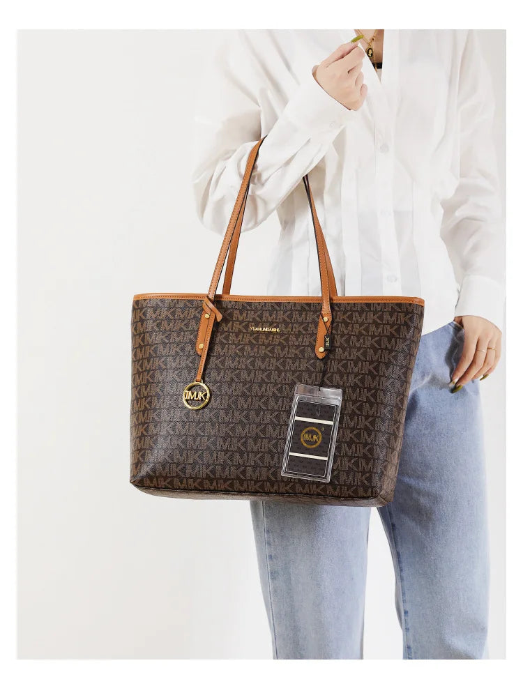 Bolsa Sacola Monocromática Café Venns