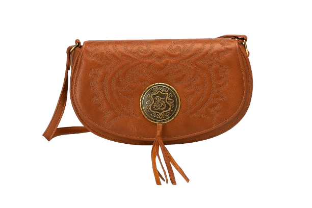 Bolsa de Ombro Country Marrom Venns