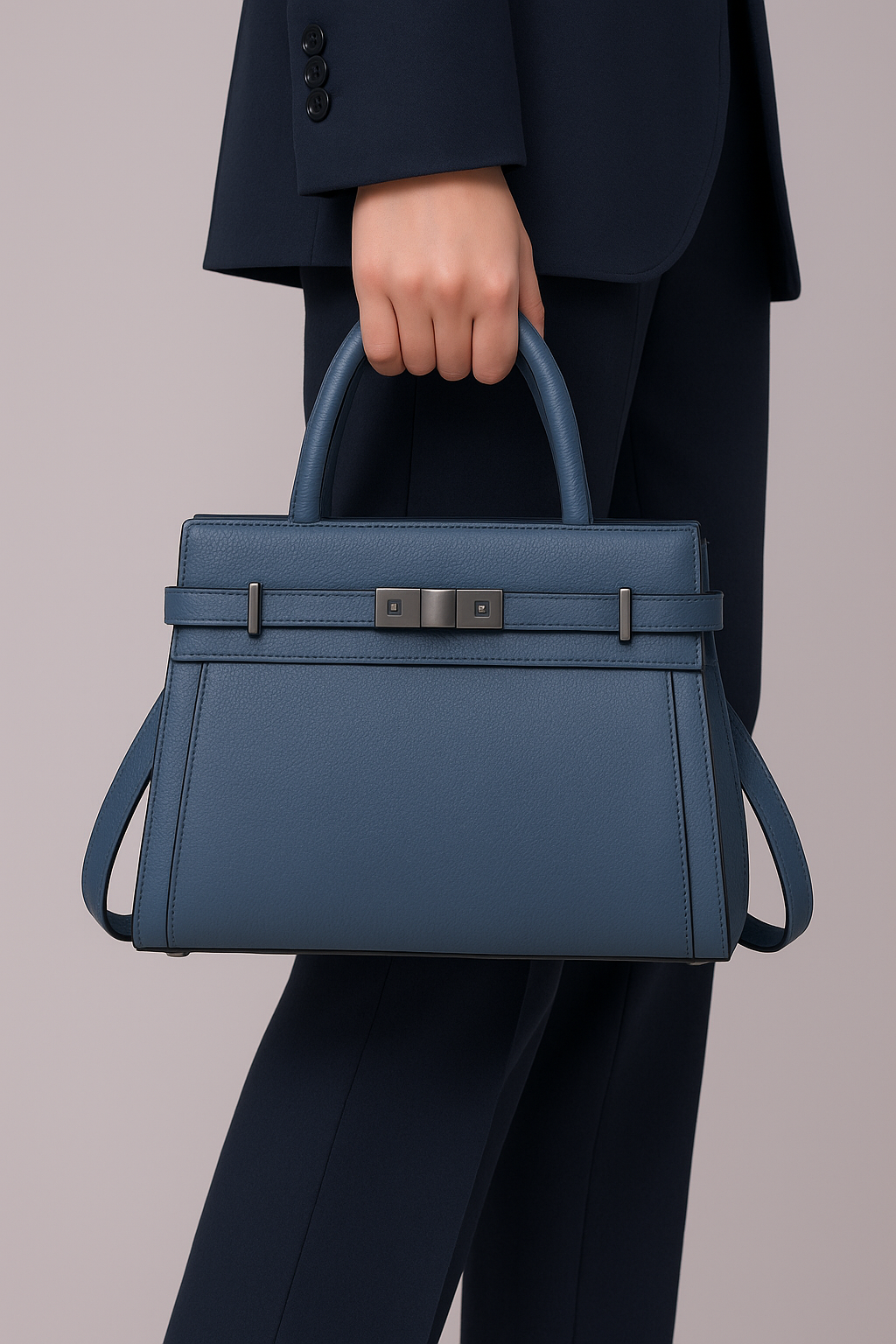 Bolsa de Ombro Siena Azul