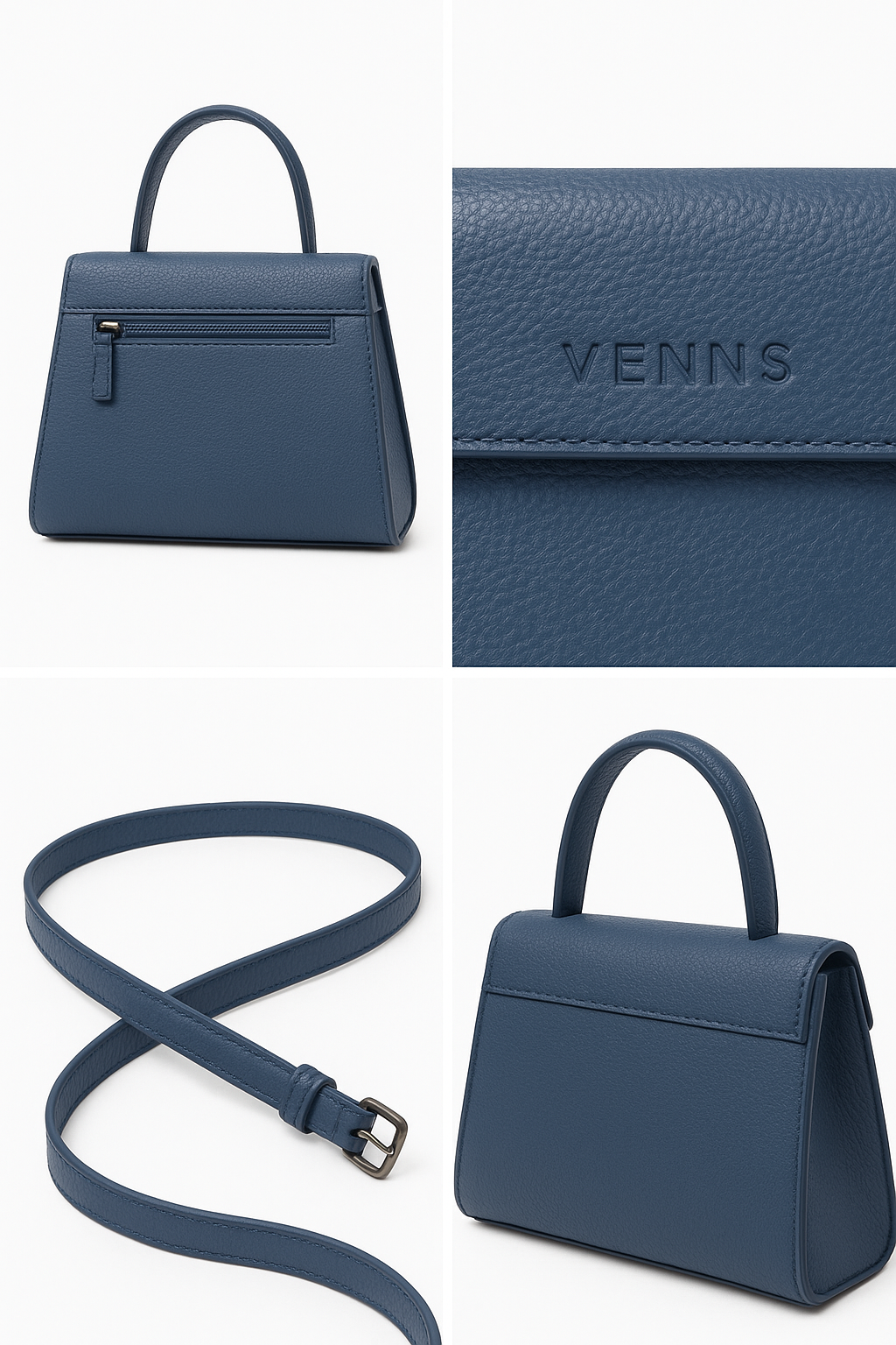 Bolsa de Ombro Siena Azul